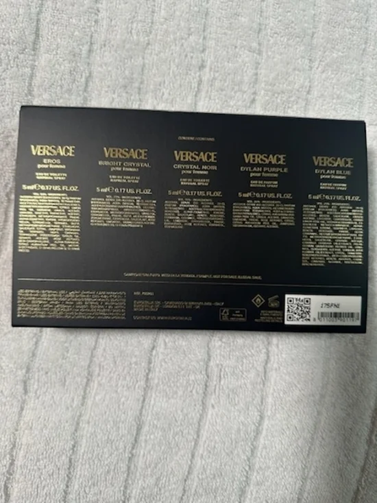 Versace Black Box with Gold Logo - Picture 1 of 3